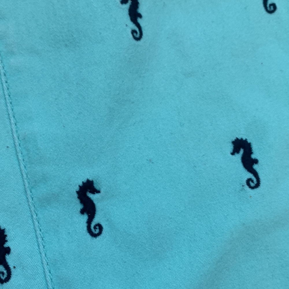 Teal capri pants - Picture 2 of 3